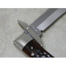 Case XX USA 4 Dot (1976) Pretty Bone 6111 1/2 Swing Guard Cheetah Pattern Lockback Knife Case XX USA 4 Dot (1976) Pretty Bone 6111 1/2 Swing Guard Cheetah Pattern Lockback Knife