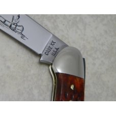 Case XX USA 5 Dot (1975) Pretty Bone 62131 Canoe Knife with Etch