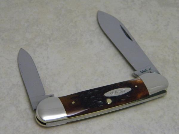 Case XX USA 6 Dot (1974) Pretty Bone 62131 Canoe Knife