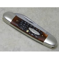 Case XX USA 6 Dot (1974) Pretty Bone 62131 Canoe Knife