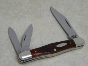 Case XX USA 7 Dot (1973) Pretty Bone 6383 Whittler Knife