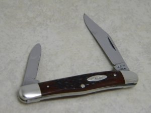 Case XX USA 7 Dot (1973) Pretty Bone 6208 Half Whittler Knife