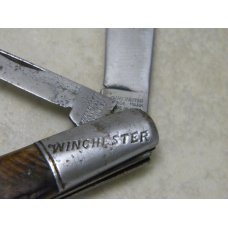 Winchester Trade Mark Made in USA Saw Cut Bone Model 2701 Spear Master Barlow Knife c.1920's or 30's Winchester Trade Mark Made in USA Saw Cut Bone Model 2701 Spear Master Barlow Knife c.1920's or 30's