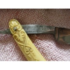 E. L. Durkee & Co Gloversville, NY Straight Razor with Original Box E. L. Durkee & Co Gloversville, NY Straight Razor with Original Box