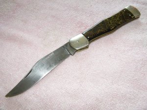 Colonial Providence RI Folding Hunter Knife 