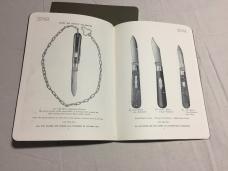 Reproduced Schatt & Morgan Cutlery Company’s first catalog Reproduced Schatt & Morgan Cutlery Company’s first catalog