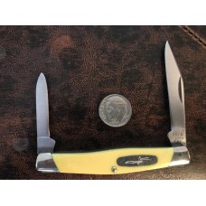 BUCK USA 309V with yellow handles (made in 1989) BUCK USA 309V with yellow handles (made in 1989)