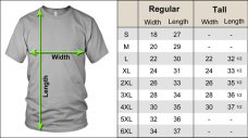 Red All About Pocket Knives (AAPK) T-Shirt - High Quality 6 oz. Heavyweight Cotton