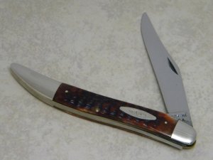 Case XX USA 10 Dot (1970) Pretty Bone 61093 Large Toothpick Knife