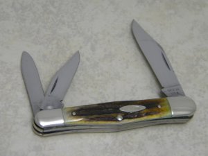 Case XX USA 10 Dot (1970) Stag 5383 Whittler Knife