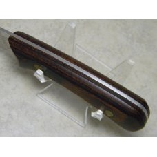 Western USA W83 G Wood Fixed Blade Sheath Knife c.1983 Western USA W83 G Wood Fixed Blade Sheath Knife c.1983