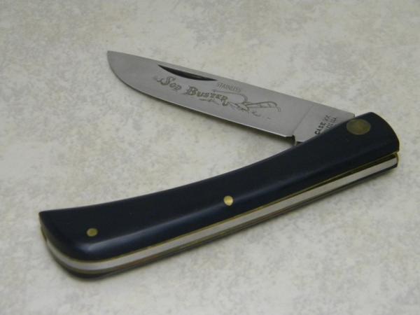 Case XX Stainless USA 2 Dot (1978) Black 2138L SS Linerlock Sod Buster Knife Case XX Stainless USA 2 Dot (1978) Black 2138L SS Linerlock Sod Buster Knife
