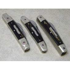 Fight'n Rooster Solingen Germany Buffalo Horn Ruby Encrusted Bolsters 3 Congress Knife Set 1 of 50 Fight'n Rooster Solingen Germany Buffalo Horn Ruby Encrusted Bolsters 3 Congress Knife Set 1 of 50