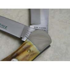 Colonel Coon Knives Tenn. USA Stag 1983 River to River Knife Club Folding Hunter Knife in Box Colonel Coon Knives Tenn. USA Stag 1983 River to River Knife Club Folding Hunter Knife in Box