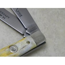 Colonel Coon Knives Tenn. USA Stag 1981-1985 River to River Knife Club Trapper Knife in Box Colonel Coon Knives Tenn. USA Stag 1981-1985 River to River Knife Club Trapper Knife in Box