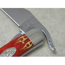 Case XX USA 2005 Flamed Red Bone 61953 L SS Orange County Choppers Russlock Knife in Tin Case XX USA 2005 Flamed Red Bone 61953 L SS Orange County Choppers Russlock Knife in Tin
