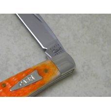 Case USA 2010 Orange Bone TB62117 SS Tony Bose Sway Back Gent Knife in Tin Case USA 2010 Orange Bone TB62117 SS Tony Bose Sway Back Gent Knife in Tin