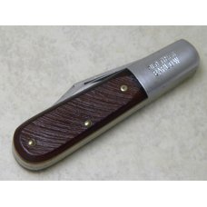 Ulster USA 10OT Old Timer Prince Albert Tobacco Tin Saw Cut Delrin Barlow Knife c.1960's