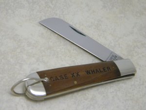 Case XX Stainless USA 3 Dot (1977) Wood 1199 SH R Case XX Whaler Knife