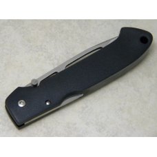 Beretta Japan Airlight K-AIR-2 Serrated Edge Black Lockback Knife in Box Beretta Japan Airlight K-AIR-2 Serrated Edge Black Lockback Knife in Box