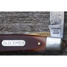 194OT Schrade Gunstock Trapper Lock Blade