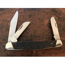 BUCK USA Factory Bone 301X stockman (made in 1990) BUCK USA Factory Bone 301X stockman (made in 1990)