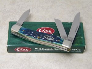 Case XX USA 2006 Kentucky Bluegrass Bone 63032 SS Stockman Knife in Box