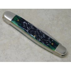 Case XX USA 2012 Hunter Green Bone SS Muskrat Knife in Box Case XX USA 2012 Hunter Green Bone SS Muskrat Knife in Box
