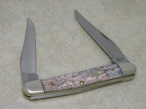 Case XX USA 2010 Bone Muskrat Knife 