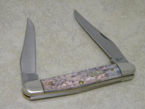 Case XX USA 2010 Bone Muskrat Knife Case XX USA 2010 Bone Muskrat Knife
