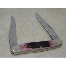 Case XX USA 2003 Purple Cabernet Bone Limited Edition Muskrat Knife Case XX USA 2003 Purple Cabernet Bone Limited Edition Muskrat Knife