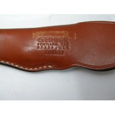 Gerber USA Shorty Armorhide c. 1970's 9 1/2 inch Fixed Blade Knife New in Box Gerber USA Shorty Armorhide c. 1970's 9 1/2 inch Fixed Blade Knife New in Box