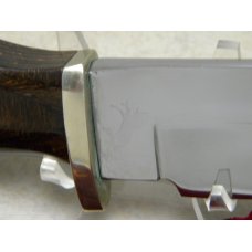 Colt Sheffield England Wood Model U1021 Fixed Blade Hunting Sheath Knife in Box c.1970's