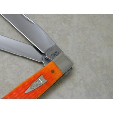 Case XX USA 2008 Orange Bone 6254 SS Trapper Knife Case XX USA 2008 Orange Bone 6254 SS Trapper Knife