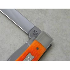Case XX USA 2008 Orange Bone 6254 SS Trapper Knife Case XX USA 2008 Orange Bone 6254 SS Trapper Knife