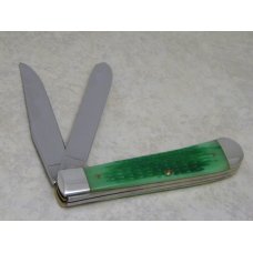 Case XX USA 1 Dot (1999) Green Bone 6254 SS Limited Edition 1 of 2500 Trapper Knife Case XX USA 1 Dot (1999) Green Bone 6254 SS Limited Edition 1 of 2500 Trapper Knife