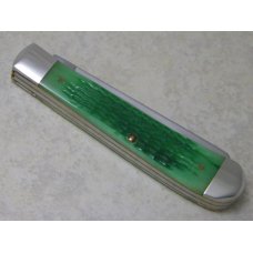 Case XX USA 1 Dot (1999) Green Bone 6254 SS Limited Edition 1 of 2500 Trapper Knife Case XX USA 1 Dot (1999) Green Bone 6254 SS Limited Edition 1 of 2500 Trapper Knife