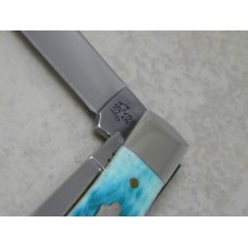 Case XX USA 2011 Teal Green Bone 6254 SS Limited Edition 1 of 3000 Trapper Knife 