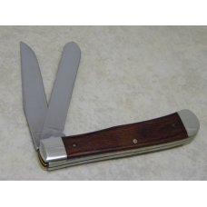 Case XX USA 7 Dot (1993) Wood 7254 SS Trapper Knife Case XX USA 7 Dot (1993) Wood 7254 SS Trapper Knife