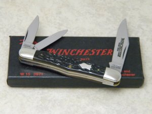 Winchester Trademark USA 1989 Bone 3971 Whittler Knife in Box