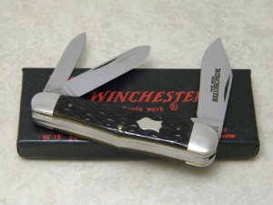Winchester Trademark USA 1988 Bone 3904 Whittler Knife in Box