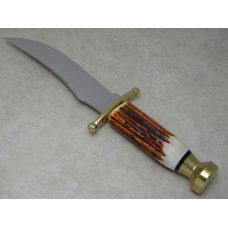 Case XX USA 3 Dot (1997) Red Stag Kodiak Fixed Blade Sheath Knife in Box Case XX USA 3 Dot (1997) Red Stag Kodiak Fixed Blade Sheath Knife in Box