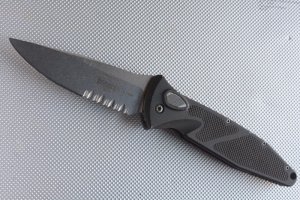 MICROTECH SOCOM ELITE- A folding knife, 154-CM with case