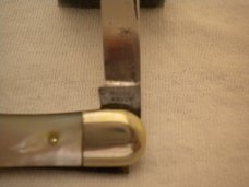Miller Bros Swell Center Pen Knife - Pearl Handles - Solid Old Knife - Circa 1872-1926 Miller Bros Swell Center Pen Knife - Pearl Handles - Solid Old Knife - Circa 1872-1926