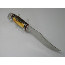 Case XX USA 2007 Genuine Stag 581-6 Hunter Fixed Blade Sheath Knife in Box - Case Item # 05550