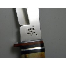 Case XX USA 2007 Genuine Stag 581-6 Hunter Fixed Blade Sheath Knife in Box - Case Item # 05550