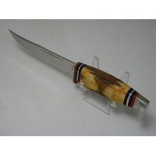 Case XX USA 2006 Genuine Stag 516-5 Hunting Fixed Blade Sheath Knife in Box - Case Item # 05553 Case XX USA 2006 Genuine Stag 516-5 Hunting Fixed Blade Sheath Knife in Box - Case Item # 05553