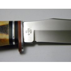 Case XX USA 2006 Genuine Stag 523-5 Hunter Fixed Blade Sheath Knife in Box - Case Item # 05551 Case XX USA 2006 Genuine Stag 523-5 Hunter Fixed Blade Sheath Knife in Box - Case Item # 05551