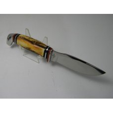 Case XX USA 2006 Genuine Stag 575-4 Hunter Fixed Blade Sheath Knife in Box - Case Item # 05558 Case XX USA 2006 Genuine Stag 575-4 Hunter Fixed Blade Sheath Knife in Box - Case Item # 05558