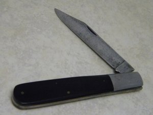 Robeson Shuredge USA Slick Black 512224 Daddy Barlow Knife